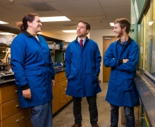 Dr. Reddish and research students