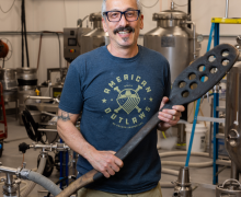 Dr. Brett Taubman, professor and director of the Fermentation Sciences program at Appalachian State University