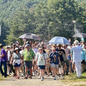 Hundreds of people waited in line to get into the Beer Fest right at 3 p.m. when the general admission opened.